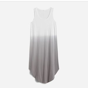 NWT Z Supply organic grey/white hombre dress